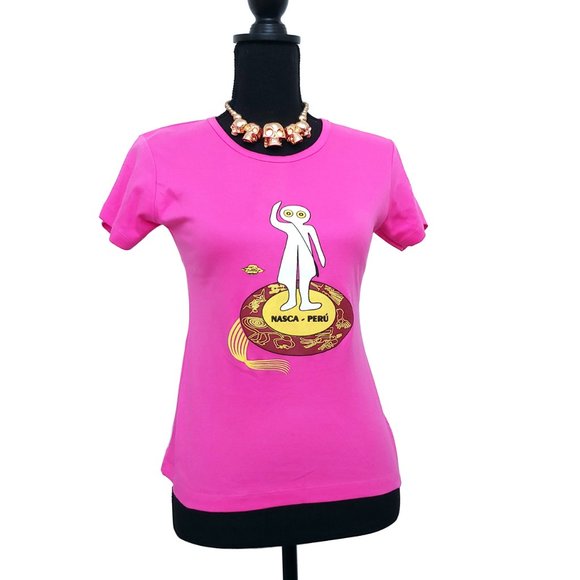 Ancient Alien Nazca Lines Nasca Peru Tshirt - Picture 3 of 4